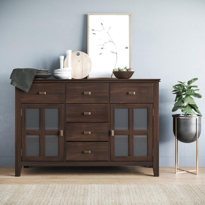 Dark Chestnut Brown | Artisan Sideboard Buffet
