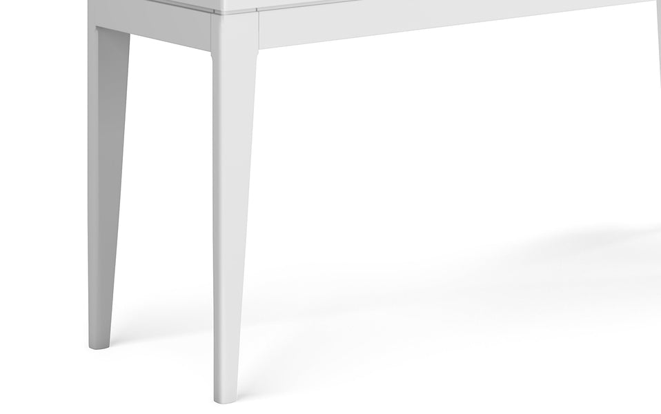 White | Harper 54 inch Console Sofa Table
