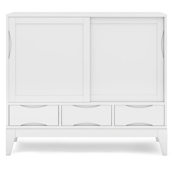 White | Harper 48 inch Medium Storage Cabinet
