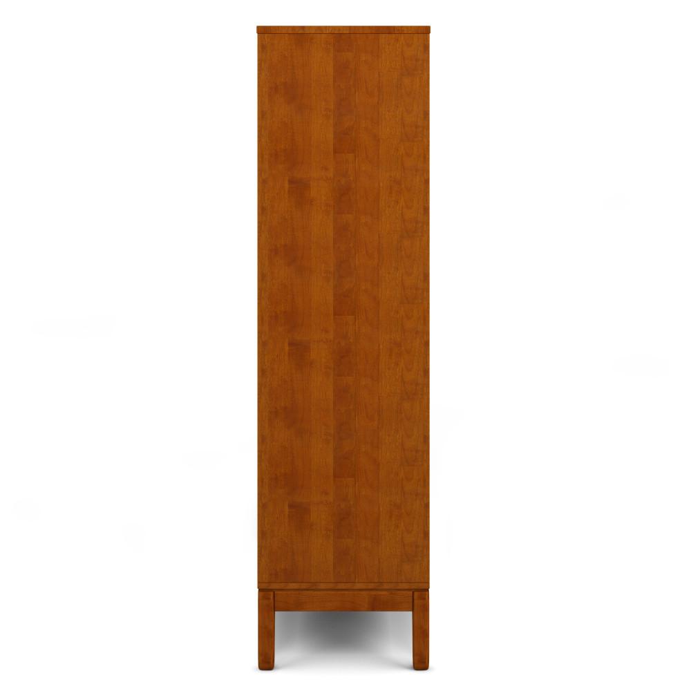 Teak Brown | Harper 60 x 24 inch Bookcase with Storage