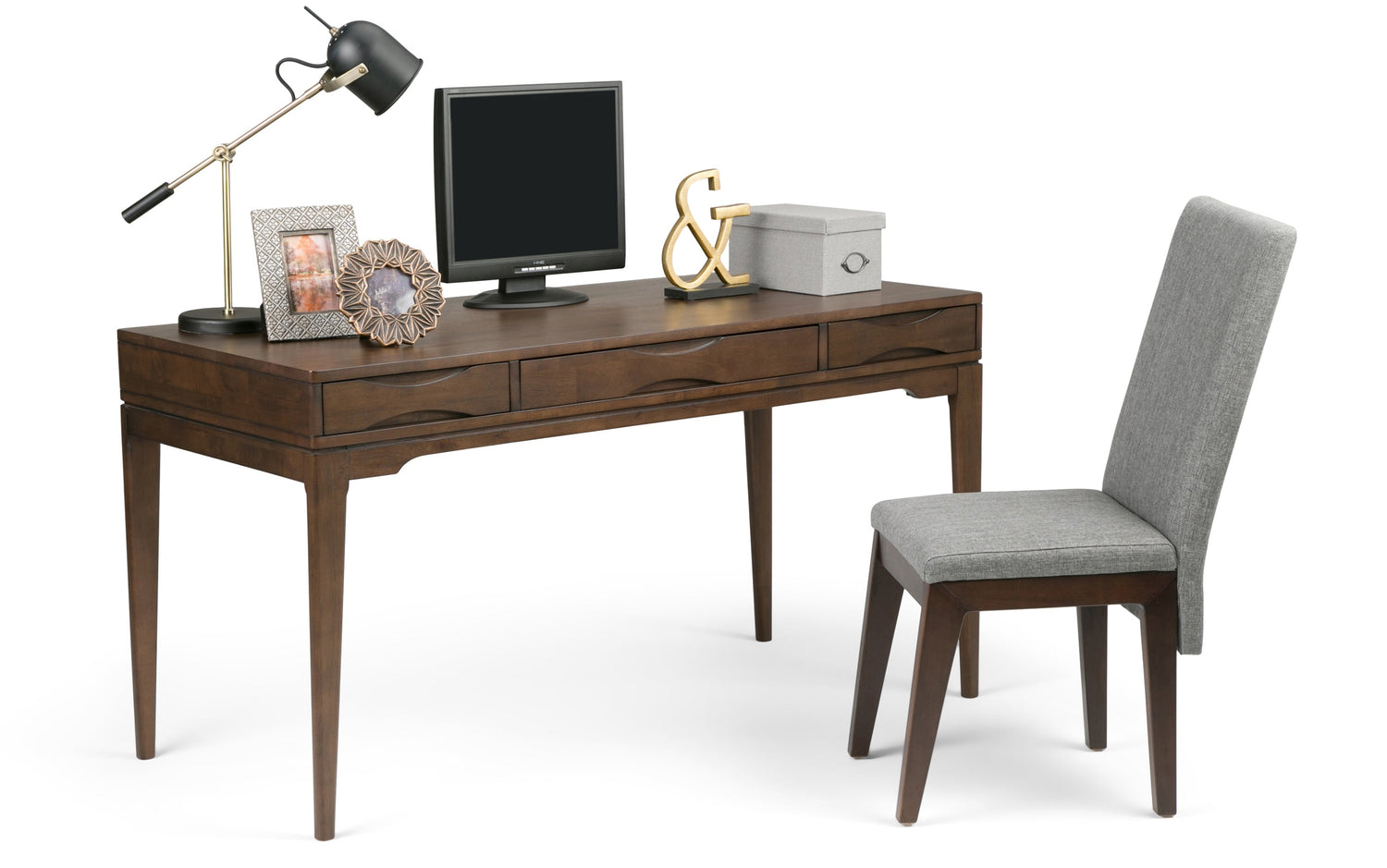Walnut Brown | Harper 60 inch Desk