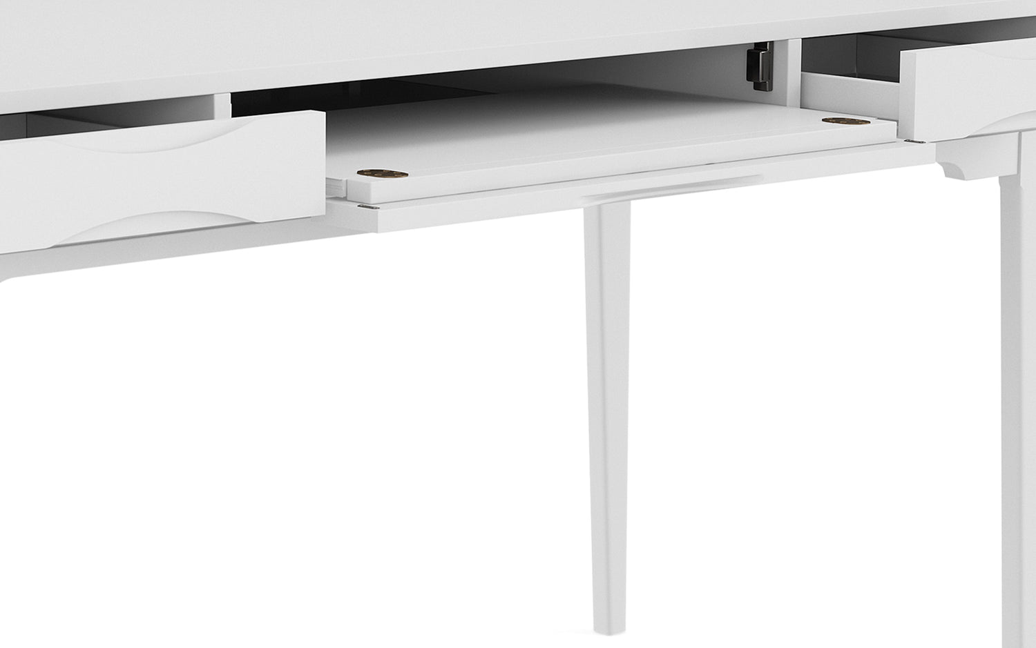 White | Harper 60 inch Desk