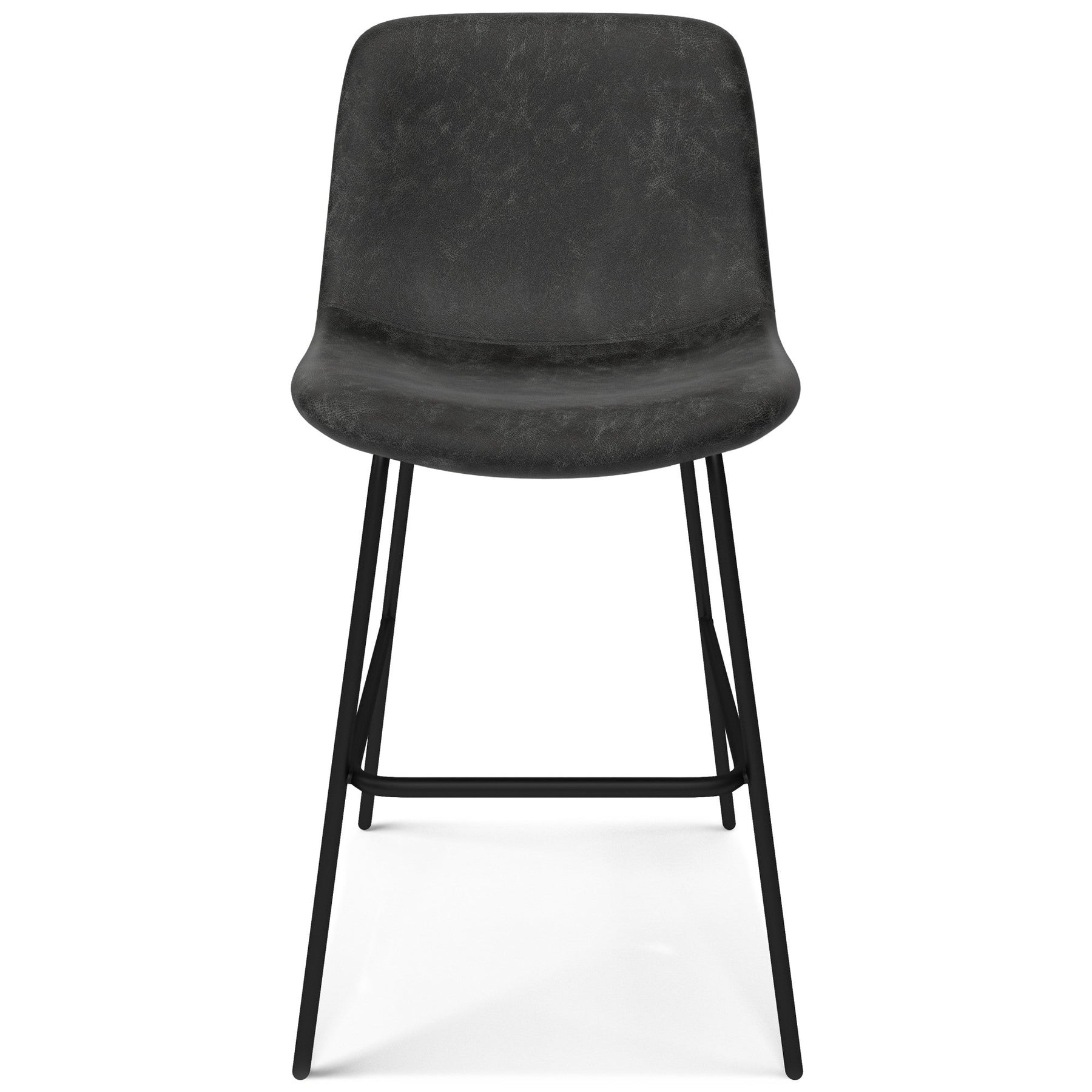 Distressed Charcoal Grey | Jolie Counter Height Stool (Set of 2)