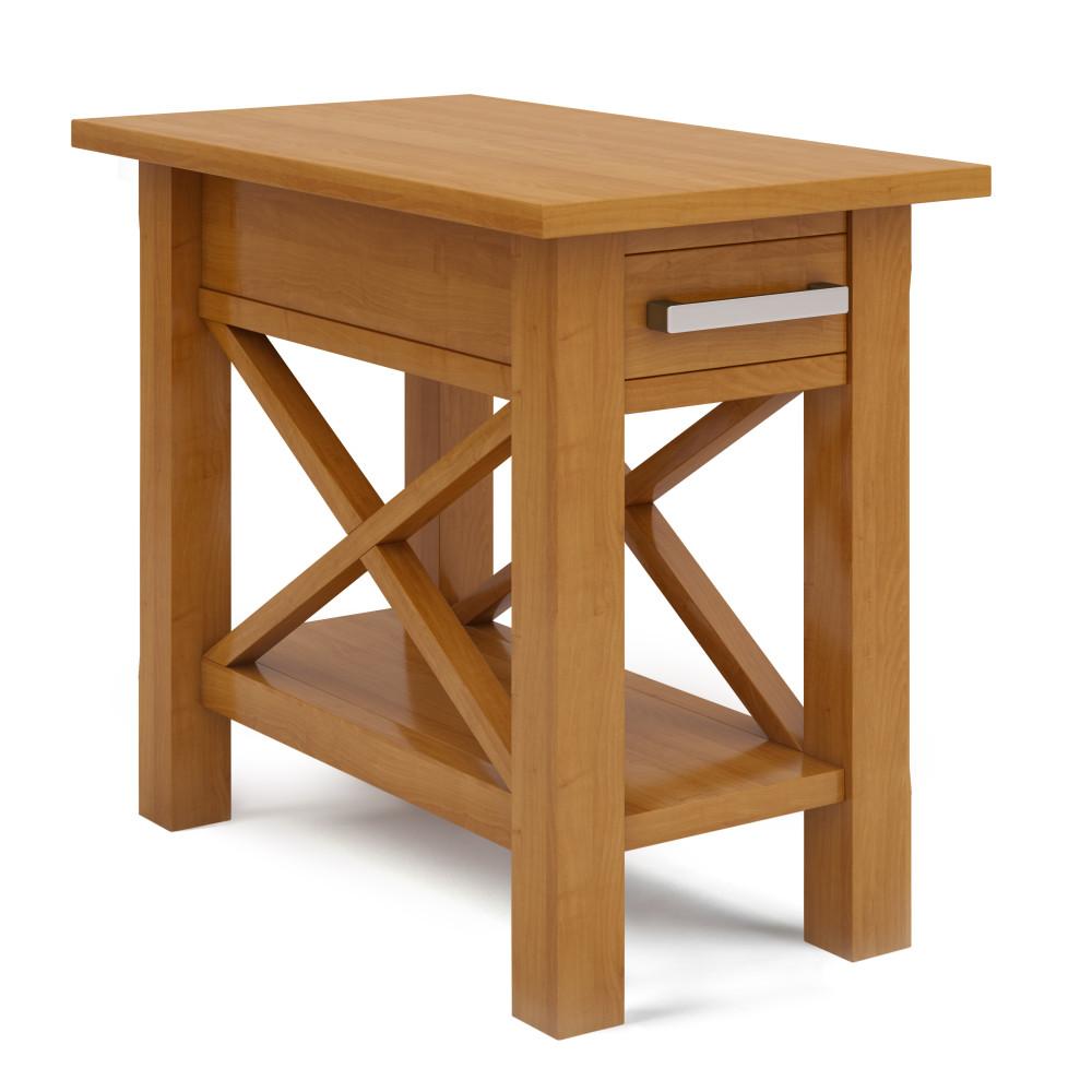 Light Golden Brown | Kitchener Narrow Side Table