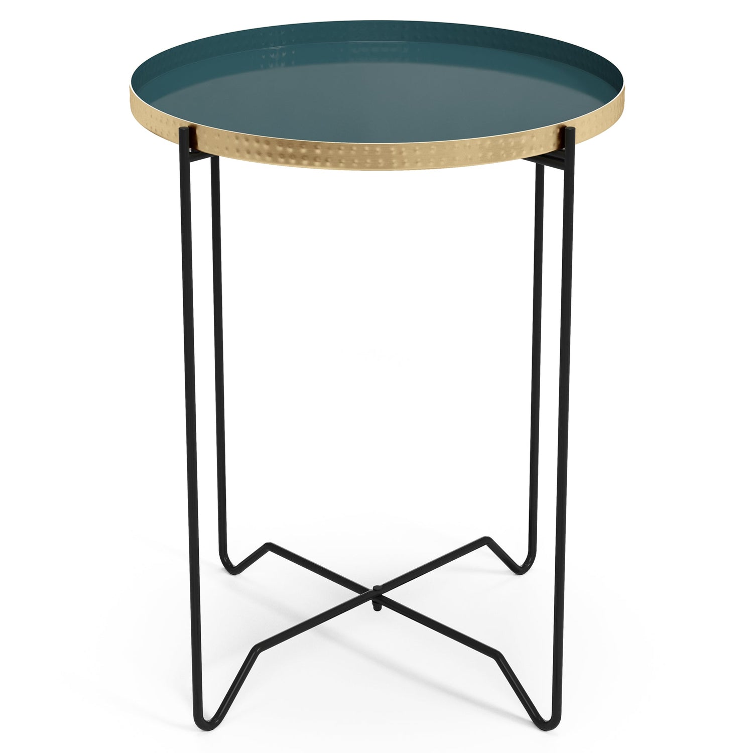 Layton Round Metal Side Table