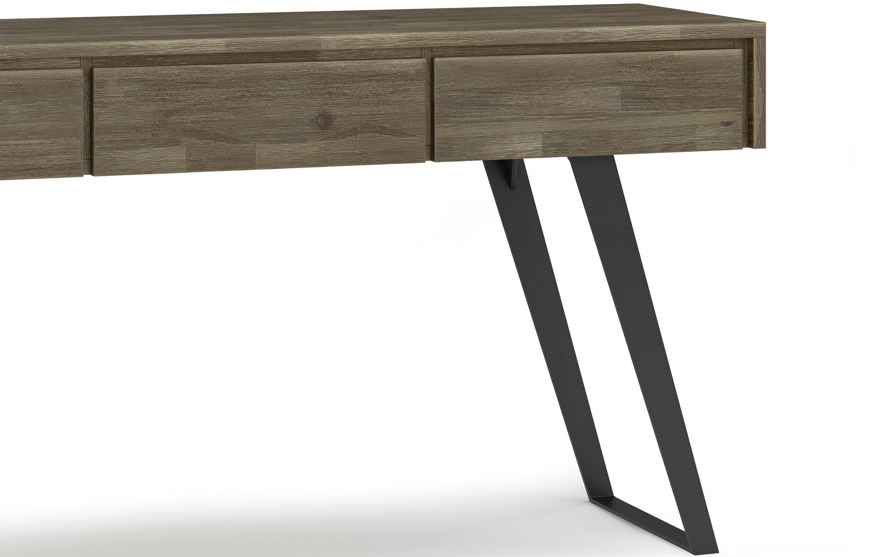 Distressed Grey | Lowry Solid Acacia Console Sofa Table