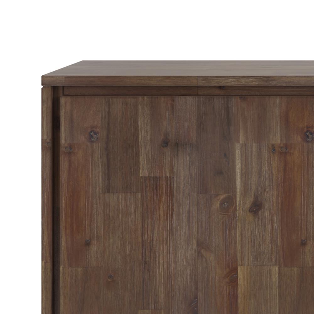 Rustic Natural Aged Brown Acacia | Lowry Sideboard Buffet