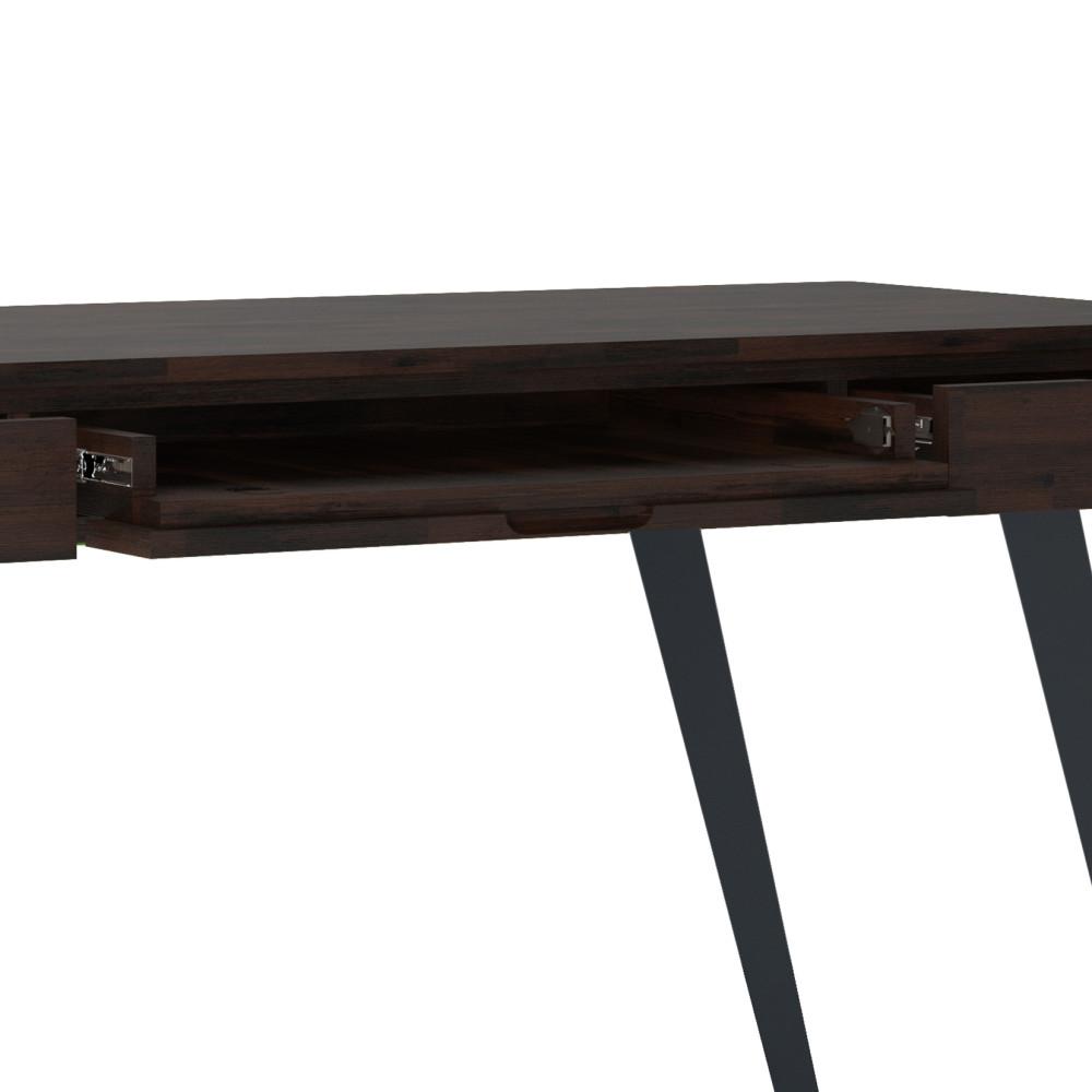 Distressed Hickory Brown Acacia | Lowry Desk
