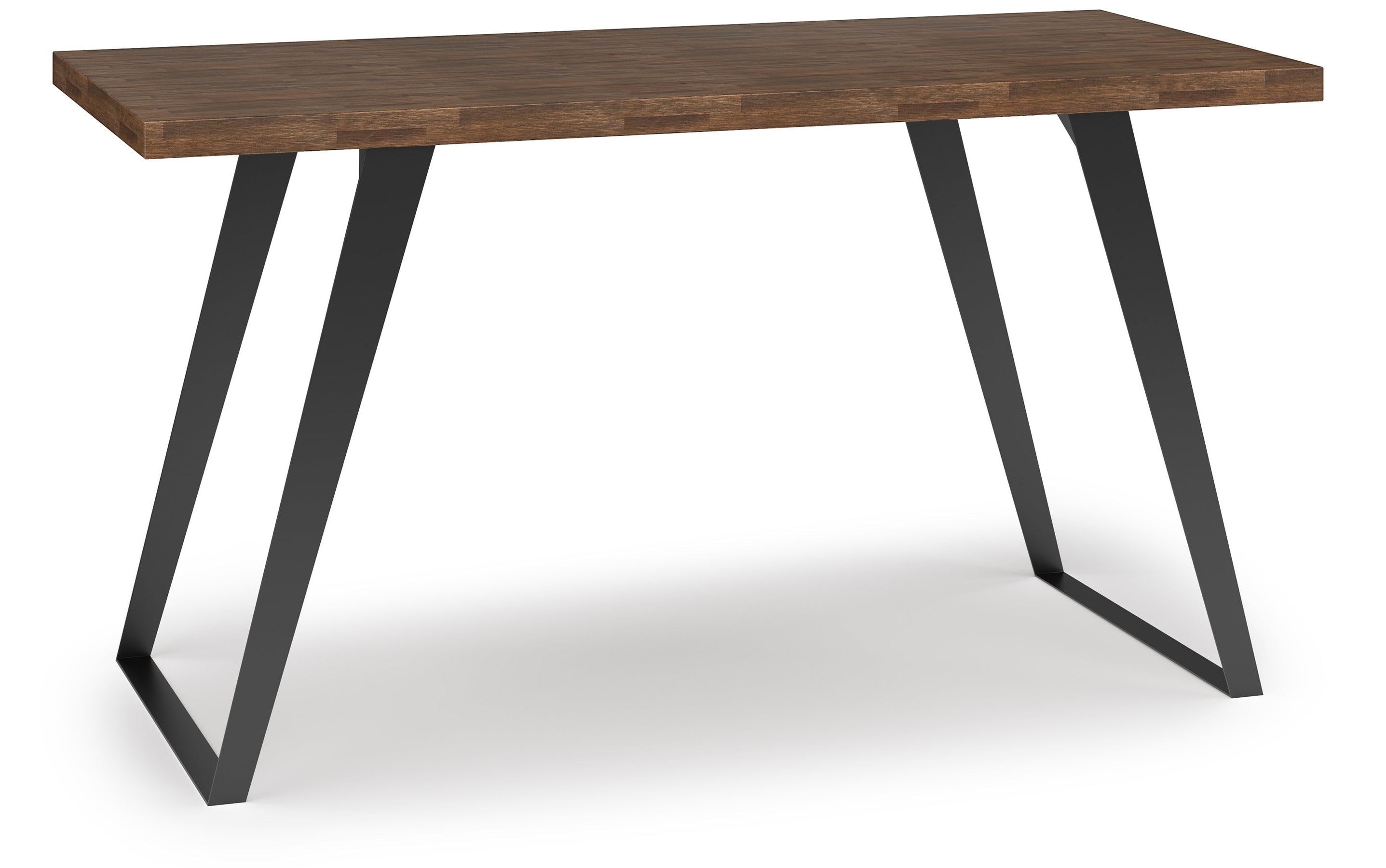 Rustic Natural Aged Brown | Lowry Flat Top Desk