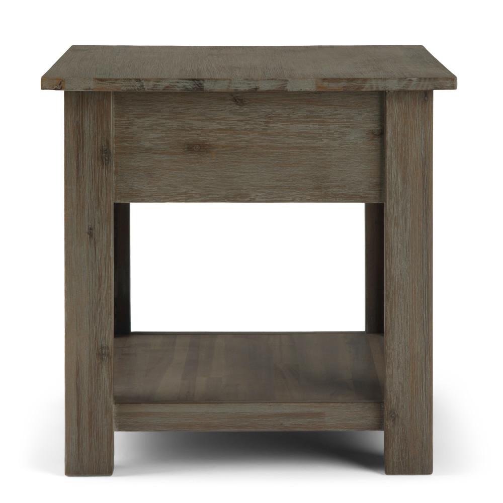 Distressed Grey | Monroe End Side Table