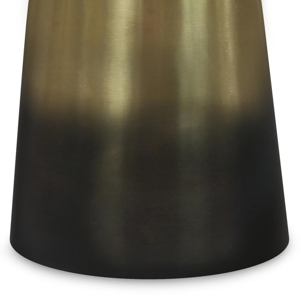 Black Gold Ombre | Toby Metal Accent Table