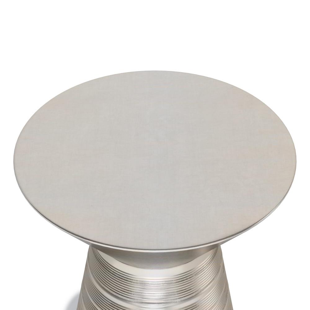 Antique Silver | Sheridan Metal Accent Table