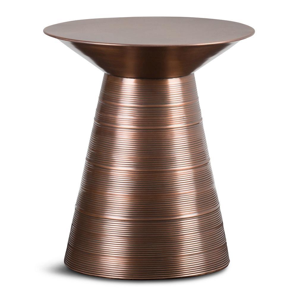 Antique Copper | Sheridan Metal Accent Table