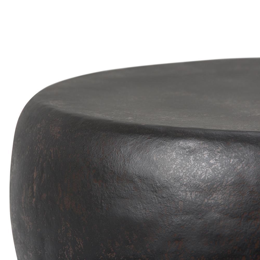 Rustic Bronze | Garvy 20 inch Metal Side Table