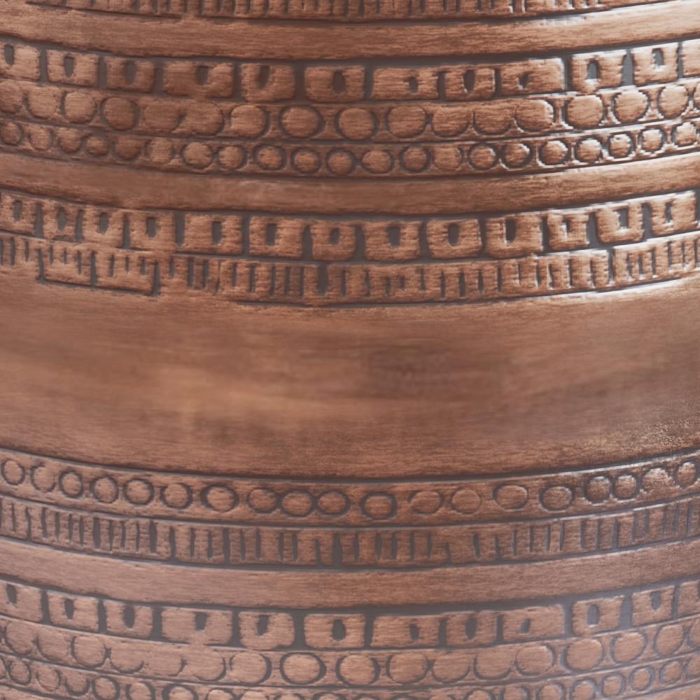 Antique Copper | Johnsen Large Metal Accent Table