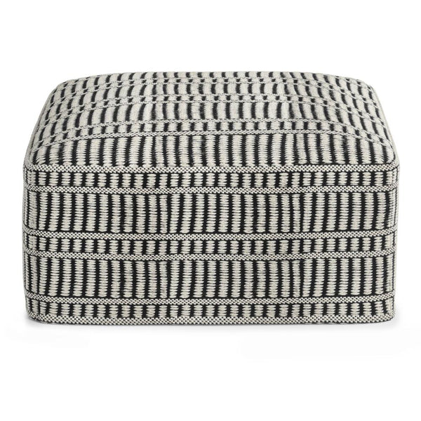 Safford Square Woven Outdoor/ Indoor Pouf