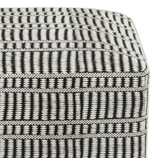 Safford Square Woven Outdoor/ Indoor Pouf