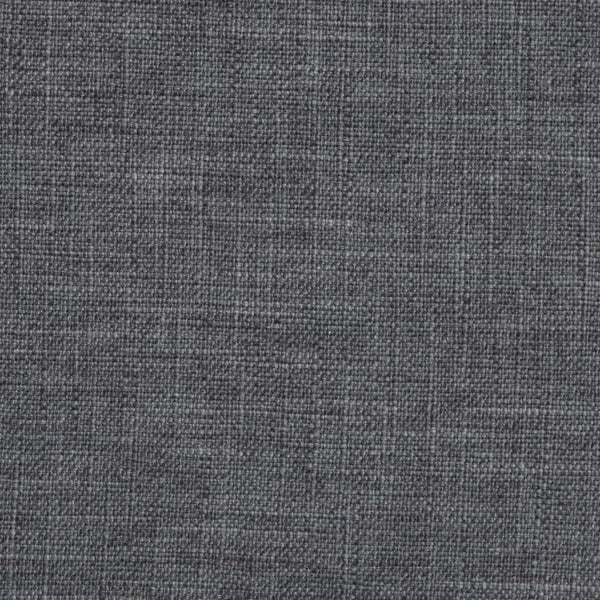 Slate Grey Linen Style Fabric | Dover 3 piece Vegan Leather Storage Ottoman