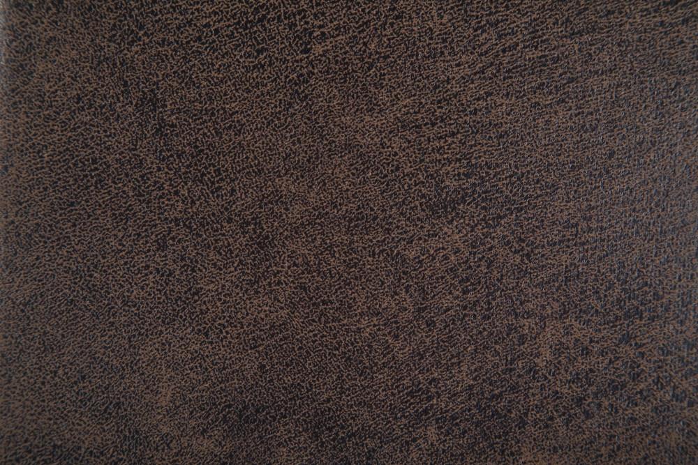 Distressed Brown Distressed Vegan Leather | Hamilton Vegan Leather Storage Ottoman