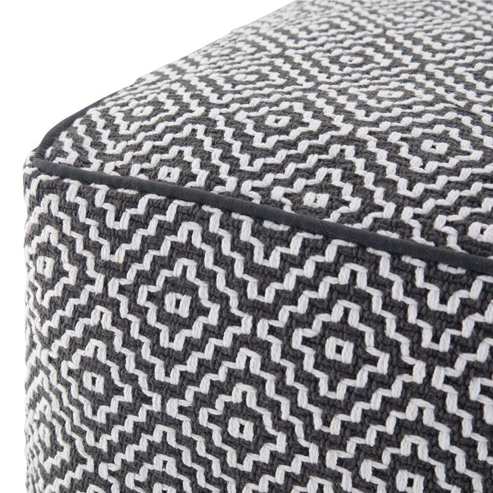 Colsen 18 in Wide Square Pouf