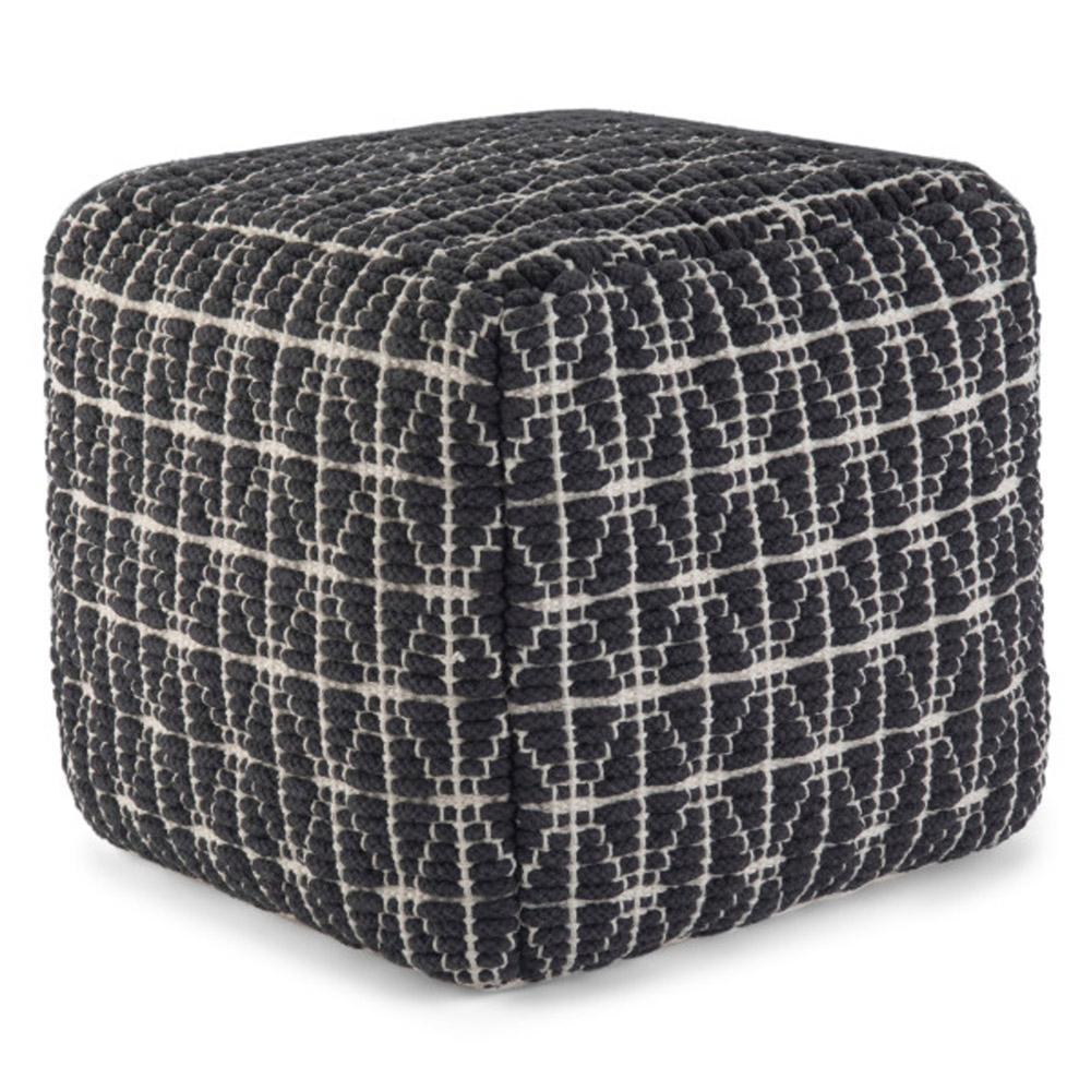 Blythe 18 in Wide Cube Pouf