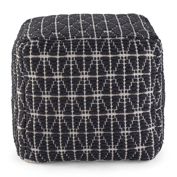 Blythe 18 in Wide Cube Pouf