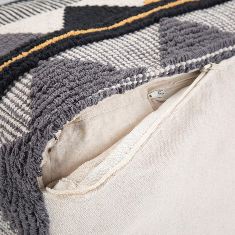 Beka 18 in Wide Square Pouf