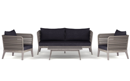 Santiago 4 Piece Outdoor Conversation Set