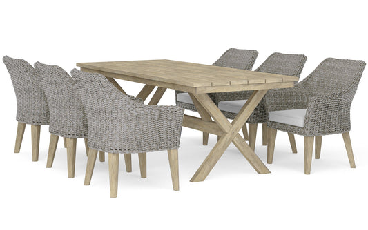 Cypress 7 Piece Outdoor Dining Set
