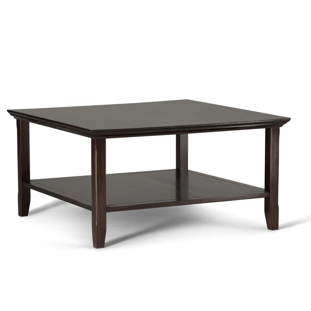 Brunette Brown | Acadian Square Coffee Table