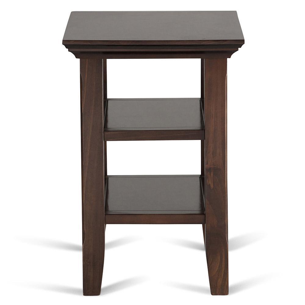 Brunette Brown | Acadian Narrow Side Table