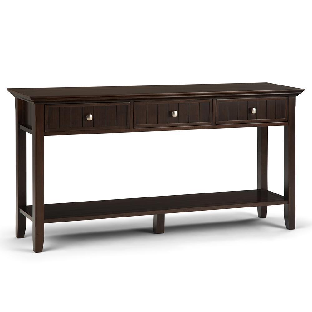 Brunette Brown | Acadian Wide Console Sofa Table