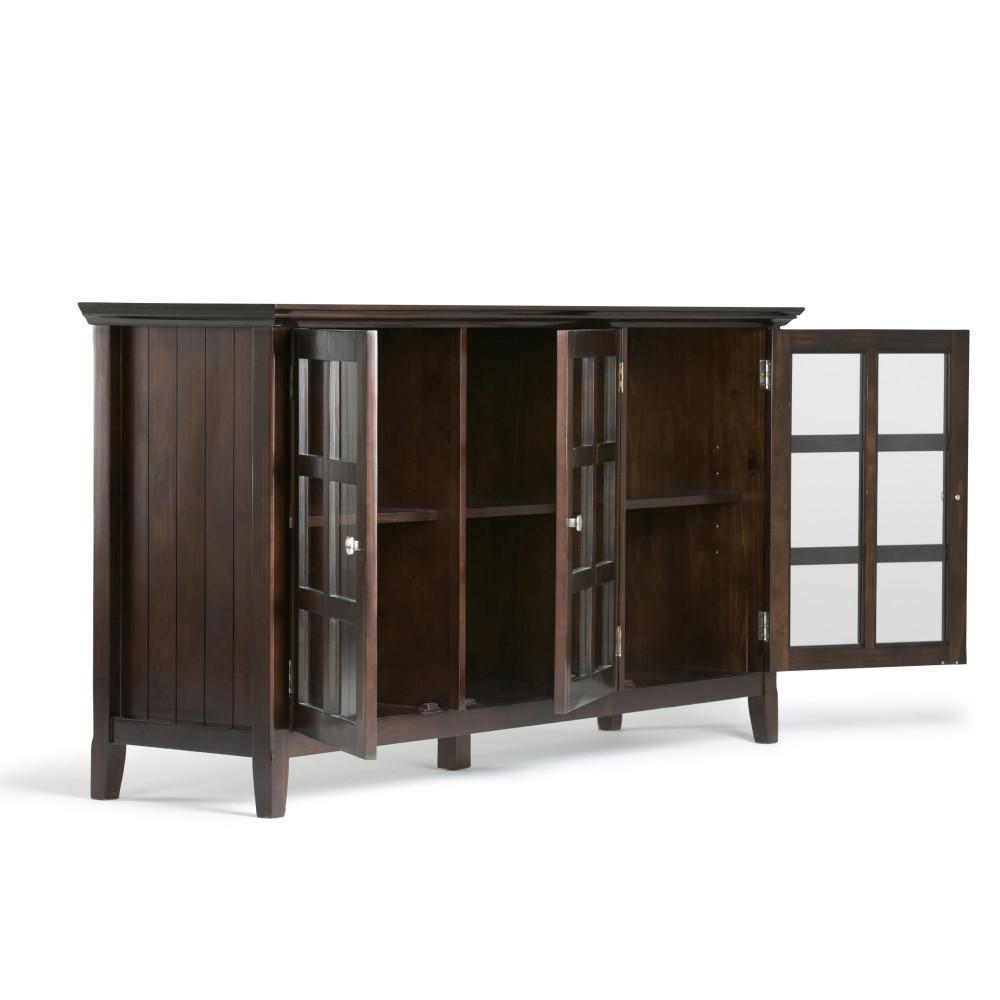 Brunette Brown | Acadian Wide Storage Cabinet