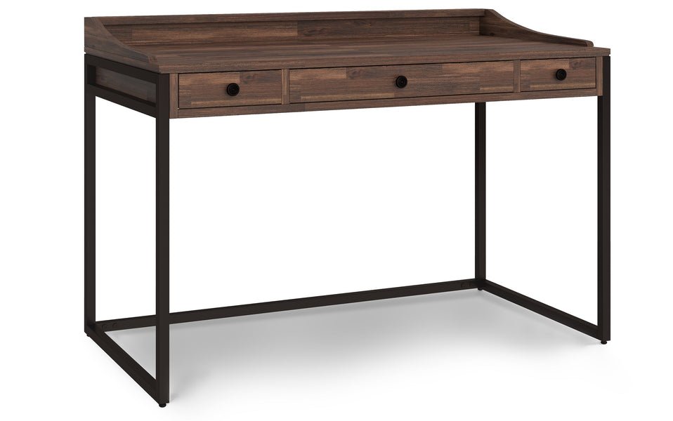 Distressed Charcoal Brown |  Ralston Small Desk