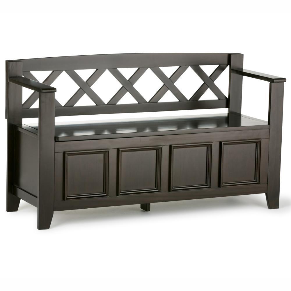 Hickory Brown | Amherst Entryway Bench