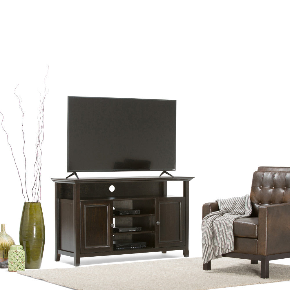 Hickory Brown | Amherst TV Media Stand