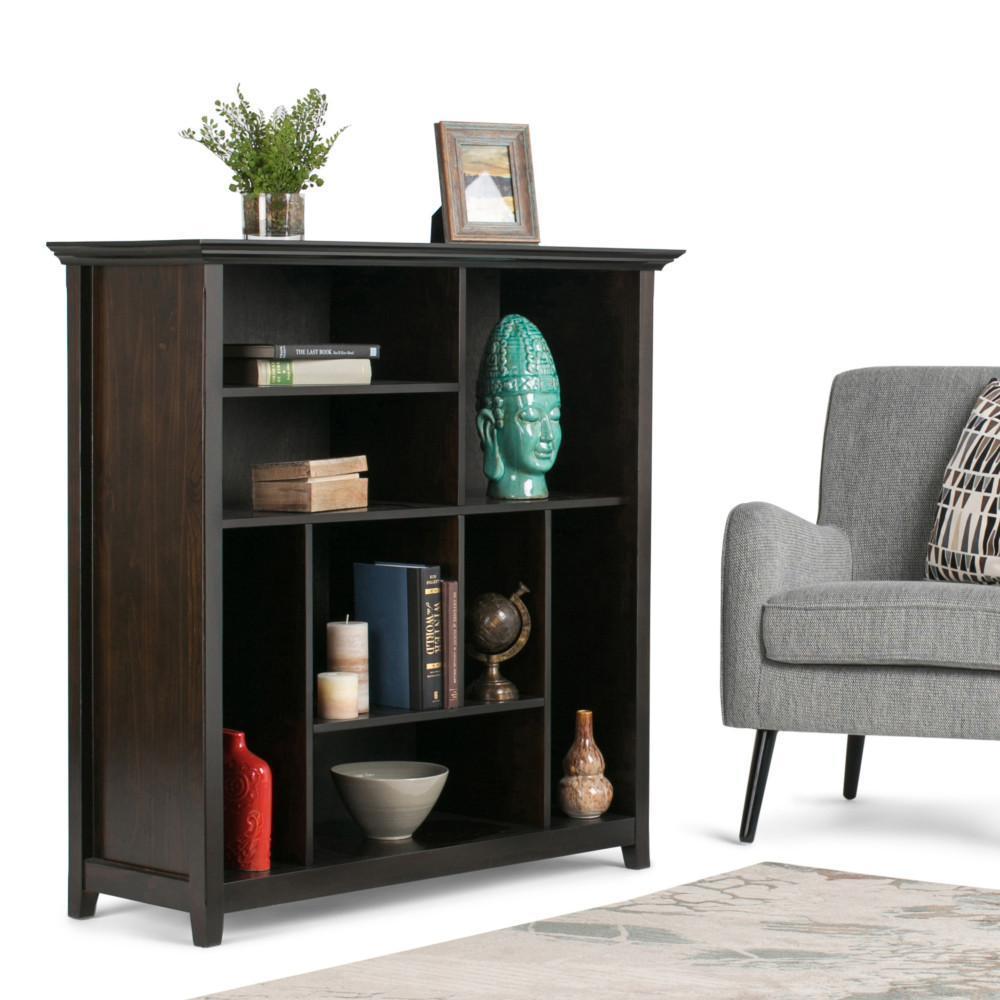 Hickory Brown | Amherst Multi-Cube Bookcase & Storage Unit