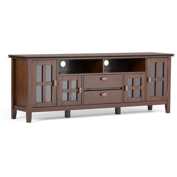 Russet Brown | Artisan 72 inch Tall TV Stand