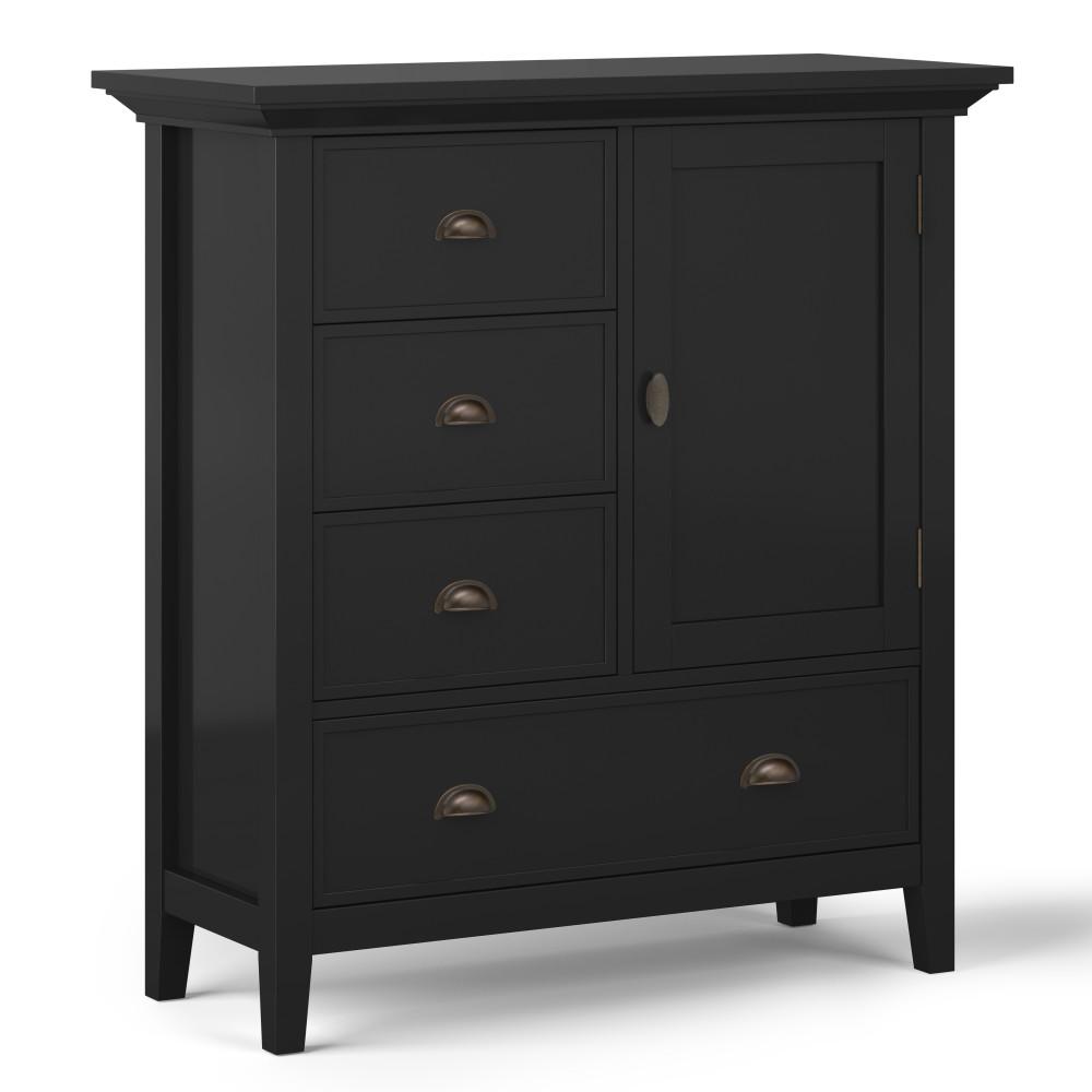 Black | Redmond 39 inch Medium Storage Cabinet