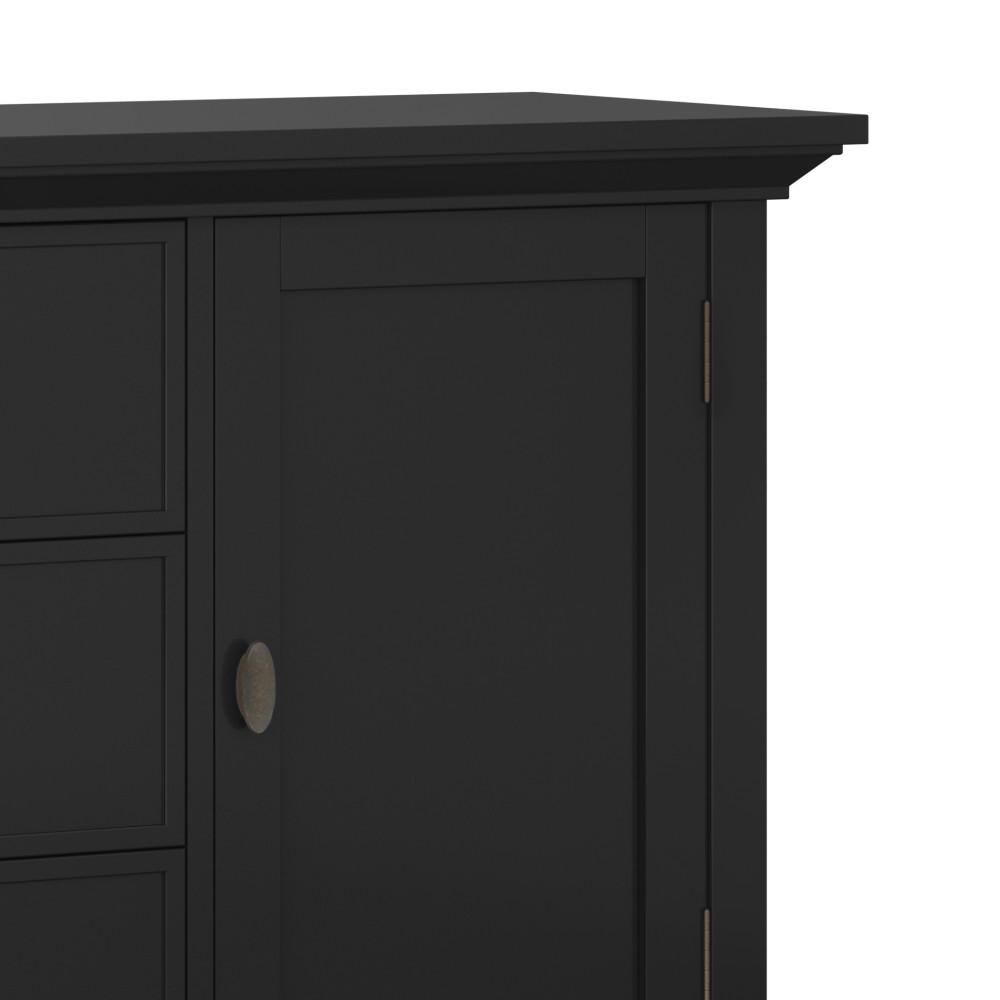 Black | Redmond 39 inch Medium Storage Cabinet