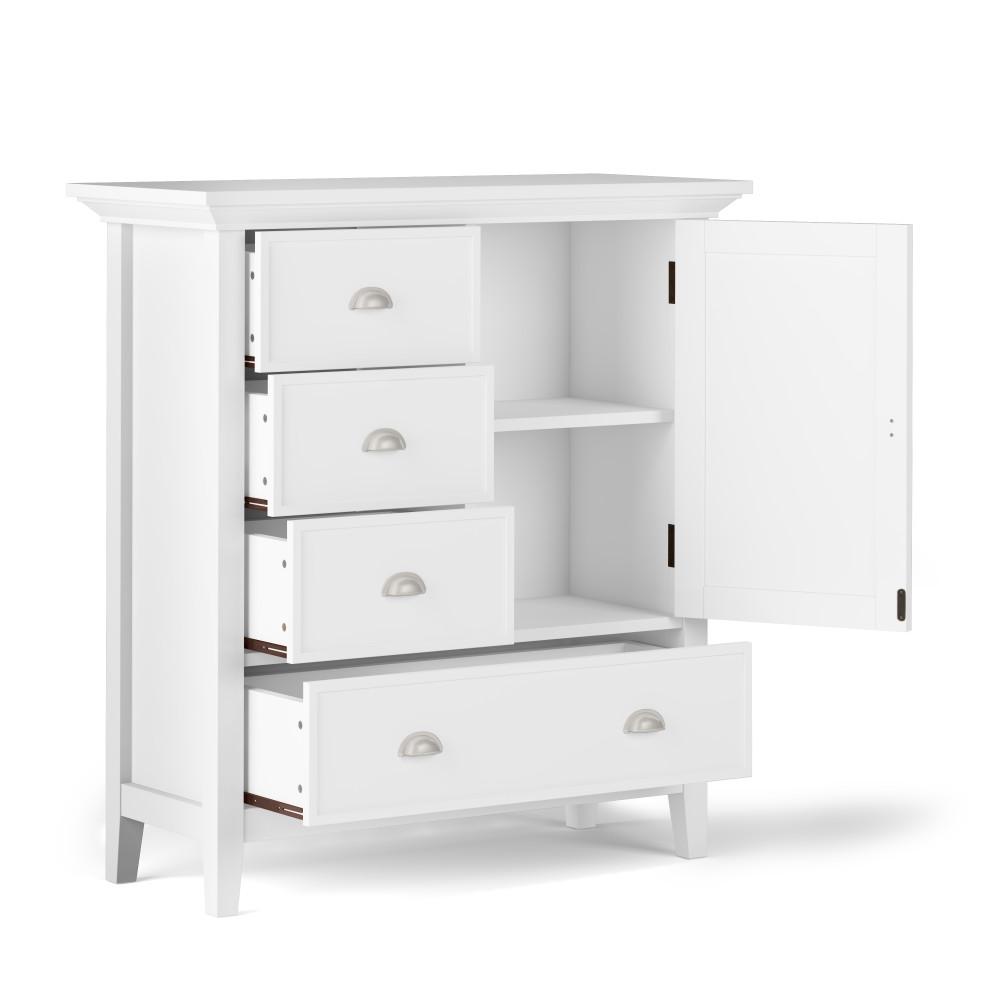 White | Redmond 39 inch Medium Storage Cabinet