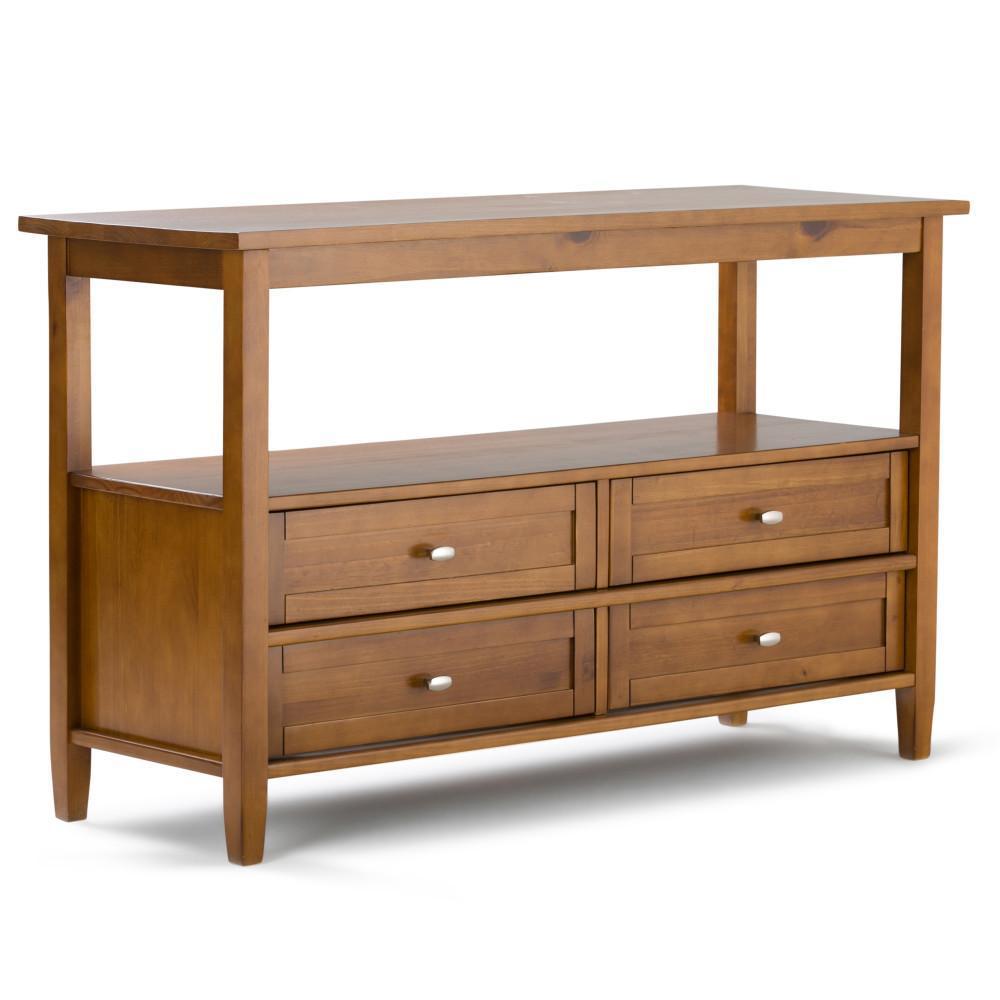 Light Golden Brown | Warm Shaker 48 inch Console Sofa Table