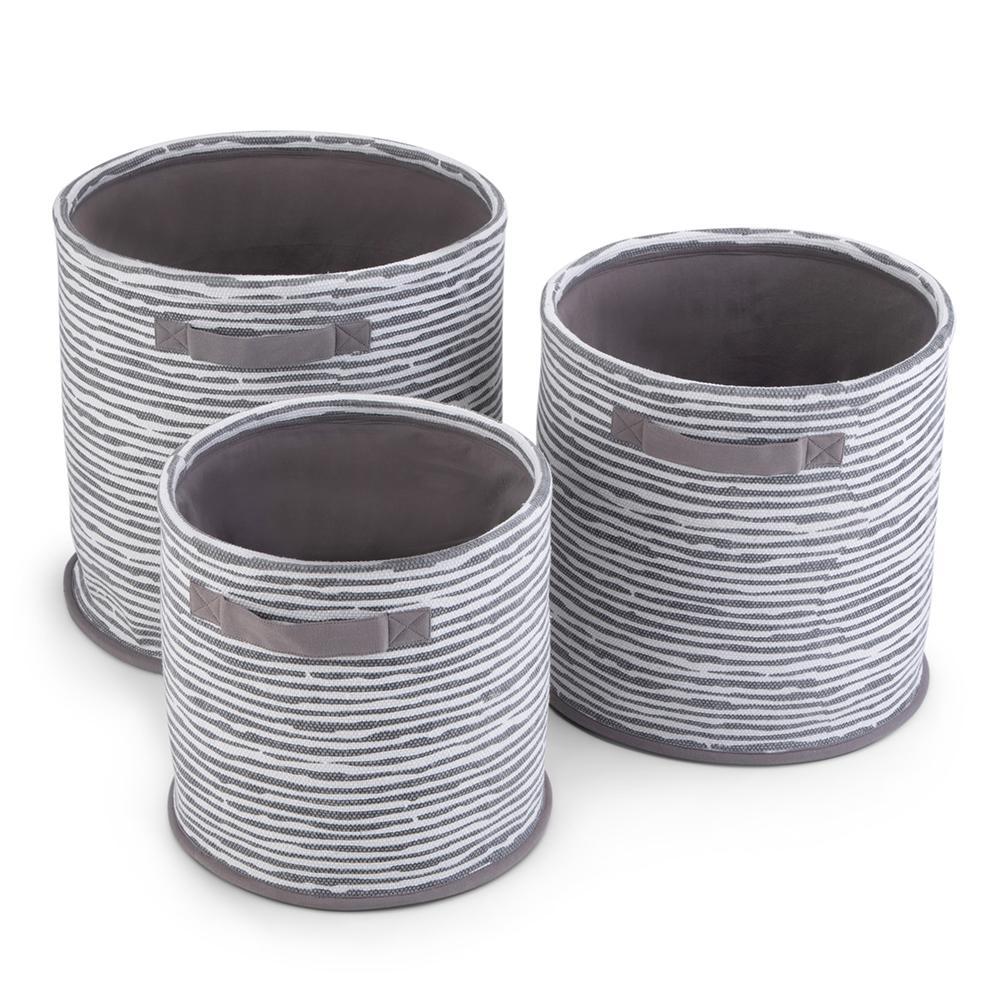 Kelton 3 Pc Nesting Storage Basket Set