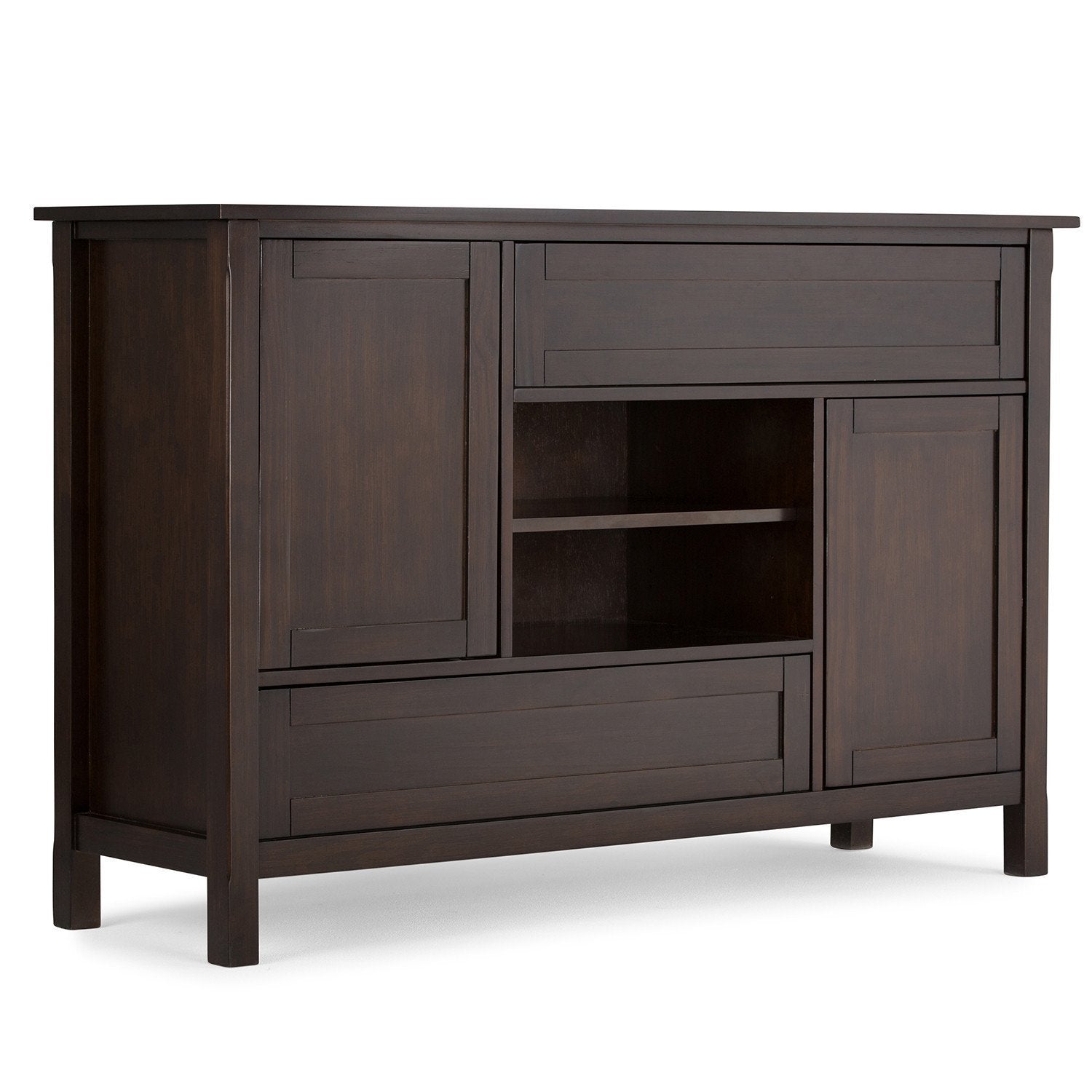 Dark Chestnut Brown | Sidney Tall TV Stand