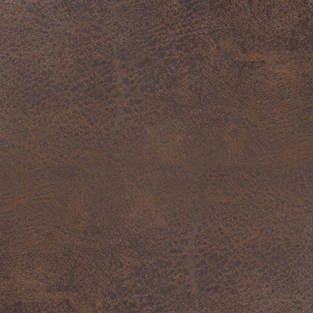Distressed Brown Distressed Vegan Leather | Austin Accent Chair
