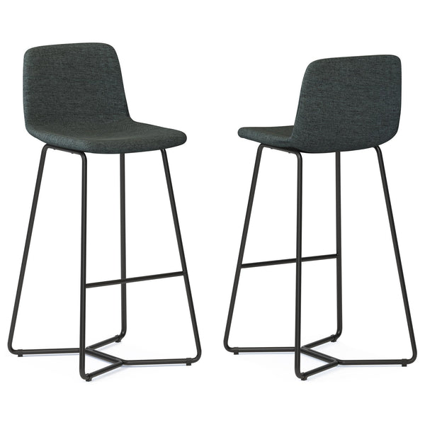 Charcoal Grey | Wilcox Bar Stool (Set of 2)