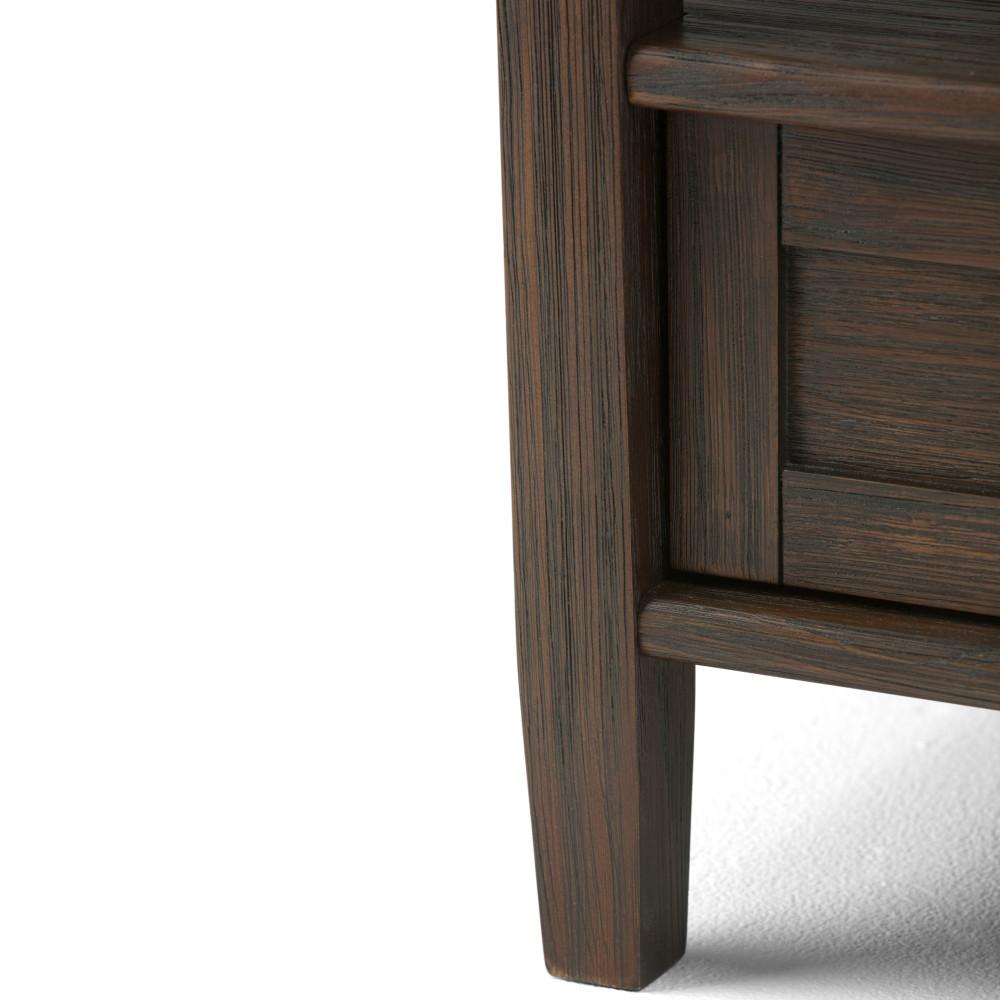 Farmhouse Brown | Warm Shaker 20 inch End Side Table