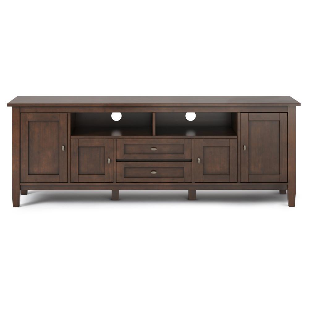 Russet Brown | Warm Shaker 72 inch TV Stand