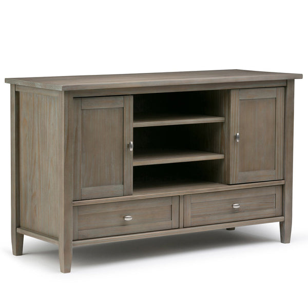 Distressed Grey | Warm Shaker 47 inch TV Stand