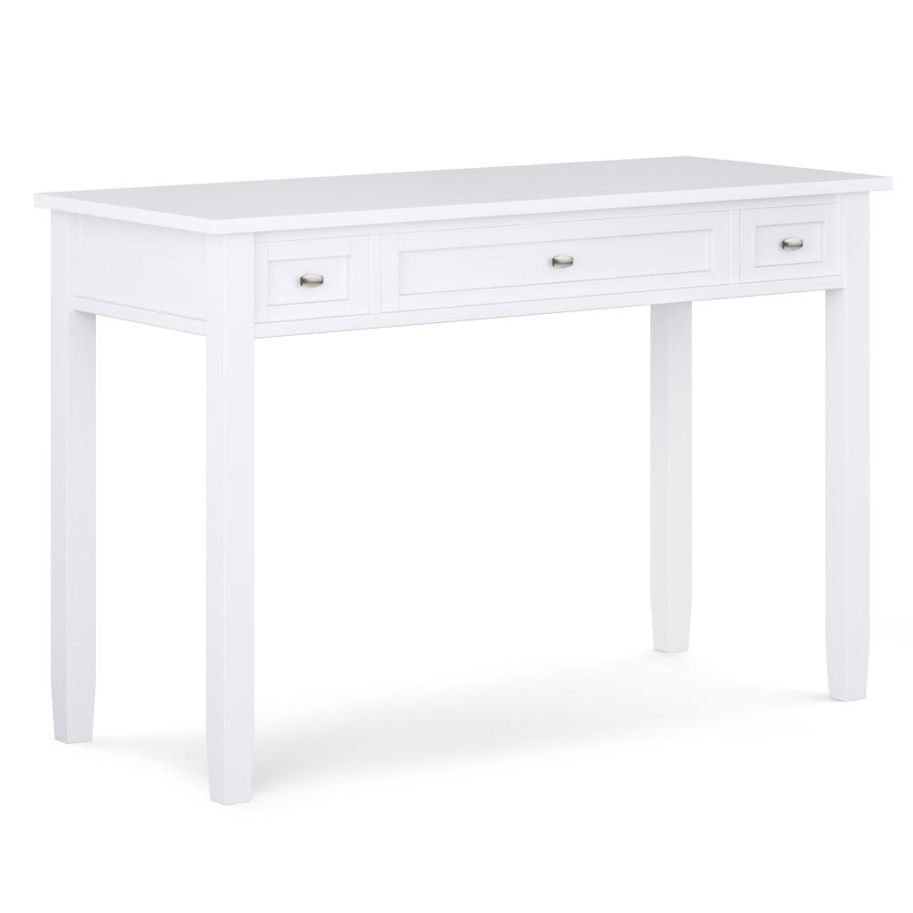 White | Warm Shaker 48 inch Desk